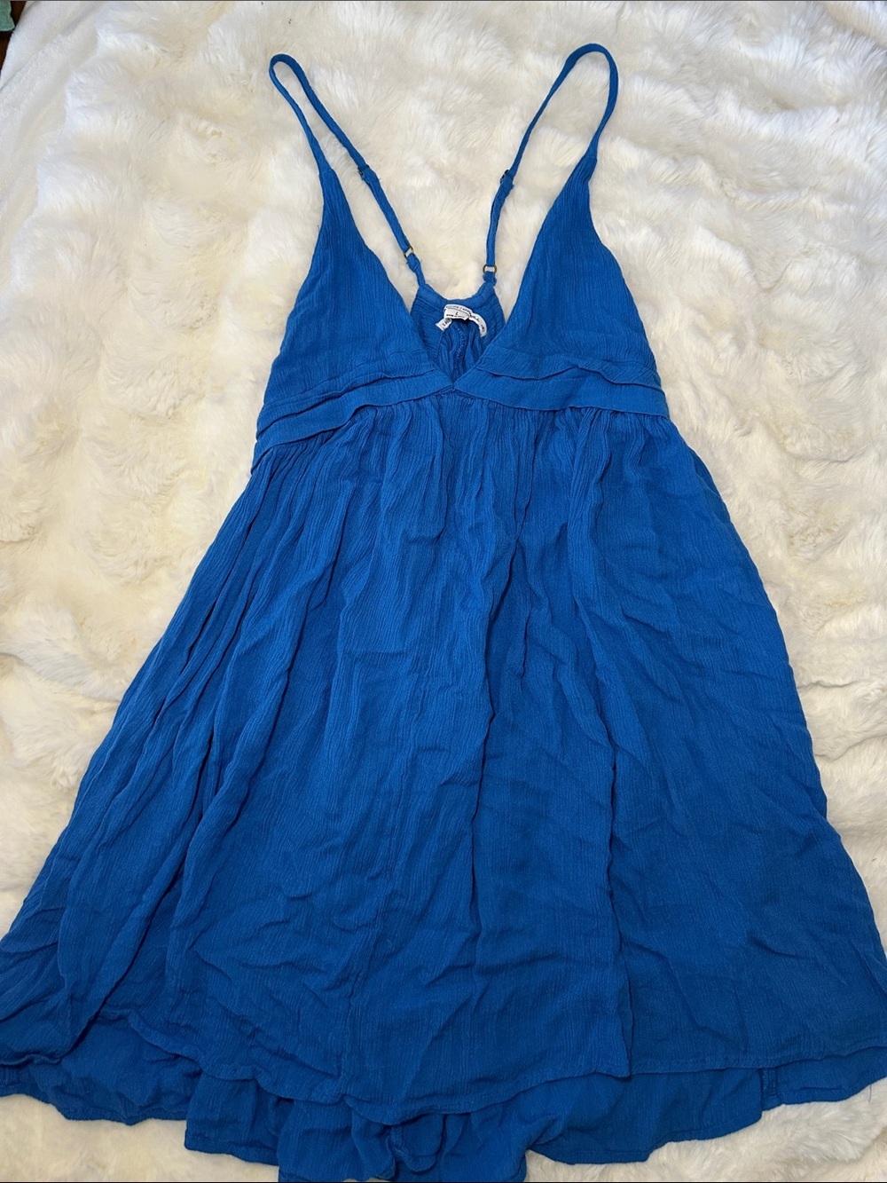 Blue O’Neil Spaghetti Strap Sundress